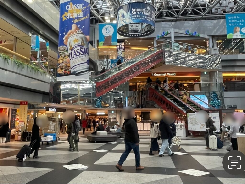 新千歳空港館内