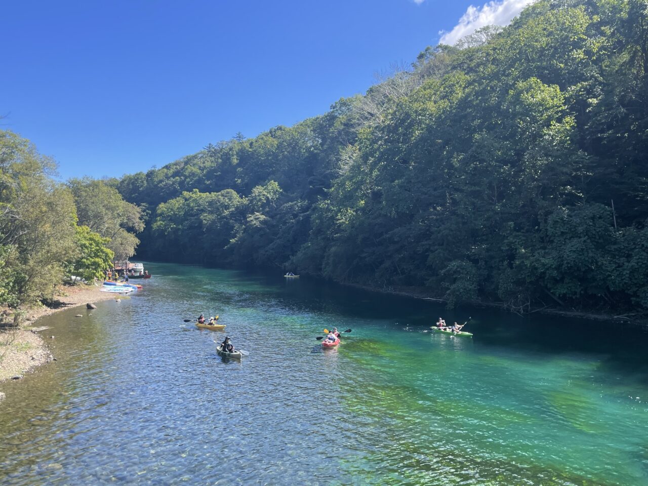 支笏湖の風景