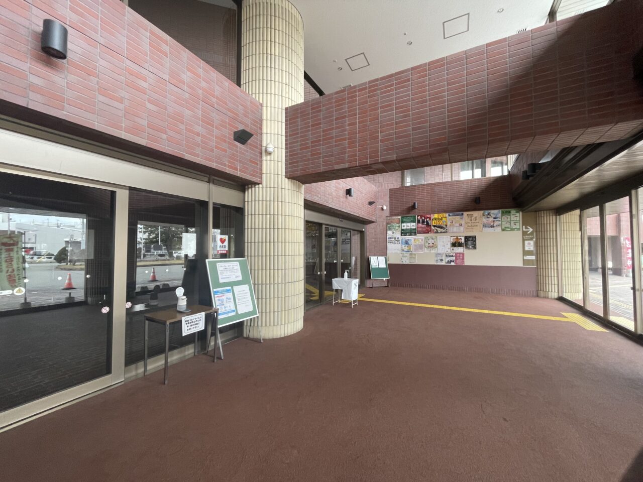 北ガス文化ホール内