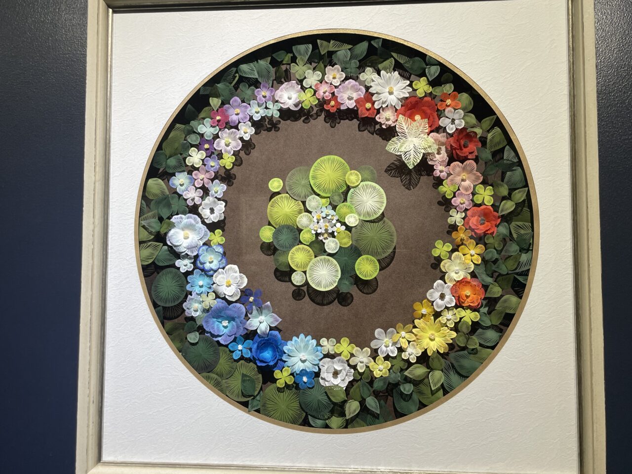 花の切り絵