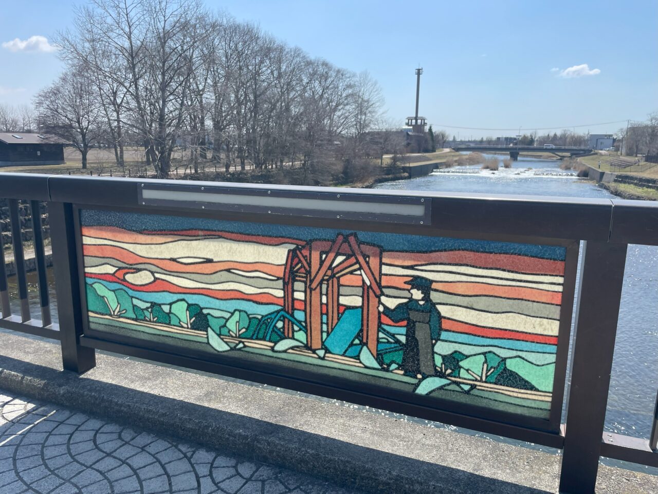 千歳川の橋