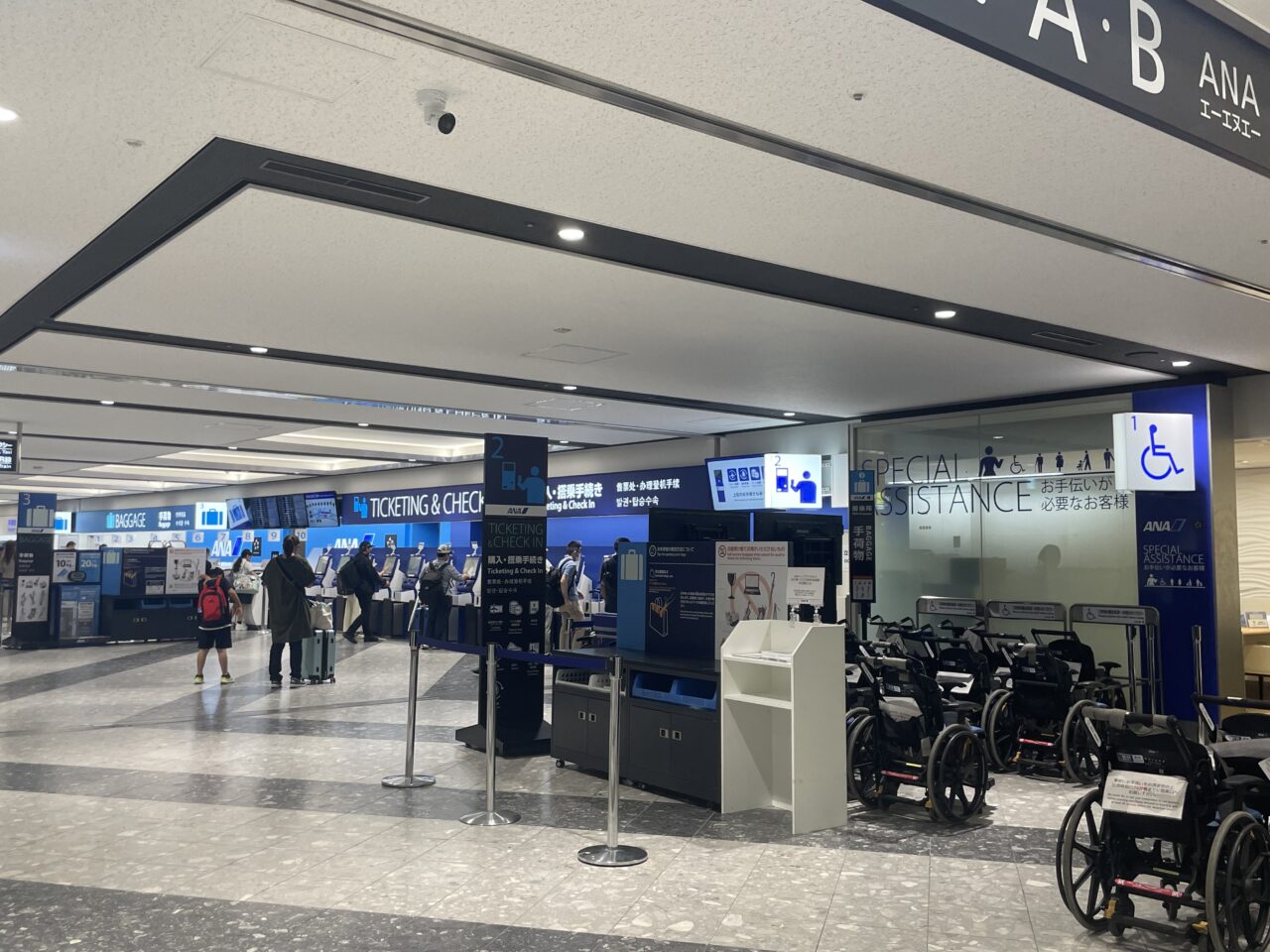 空港で働く人々