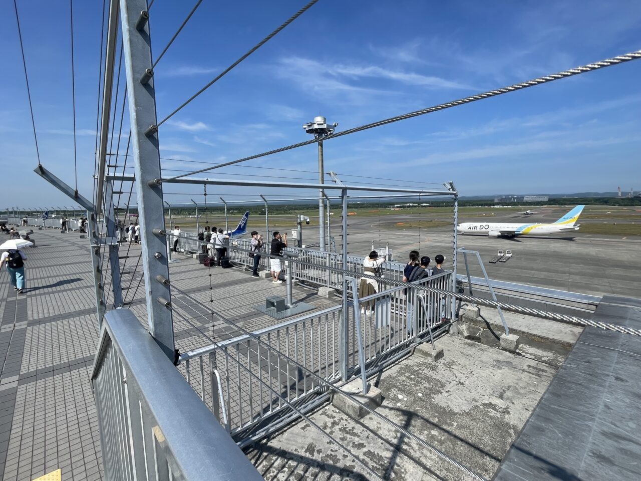 新千歳空港屋上